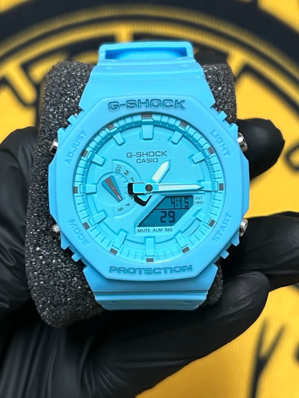 🩵 CASIO G-SHOCK – SKY BLUE – TONE-ON-TONE CUSTOM BUILD 🩵